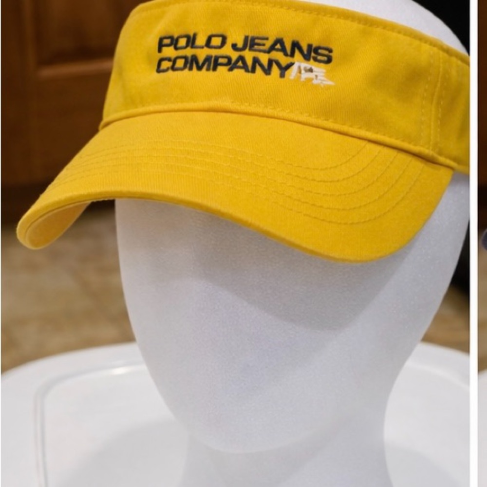 Polo by Ralph Lauren Yellow Visor Hat